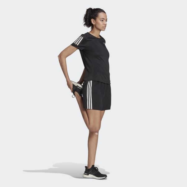 Short Tissé à 3 Bandes Trainicons Noir Adidas