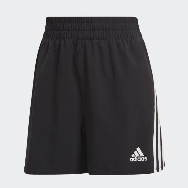 Short Tissé à 3 Bandes Trainicons Noir Adidas