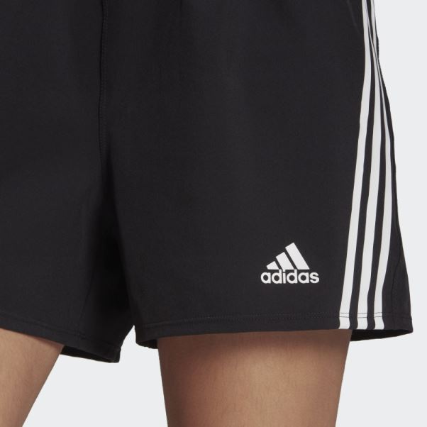 Short Tissé à 3 Bandes Trainicons Noir Adidas