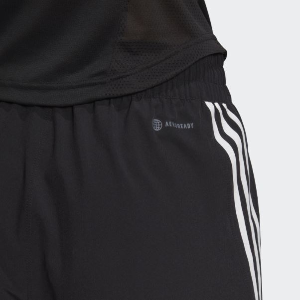 Short Tissé à 3 Bandes Trainicons Noir Adidas