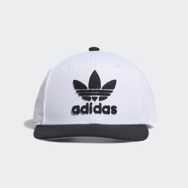 Adidas Originals Trèfle Chaîne Snapback Blanc Adidas