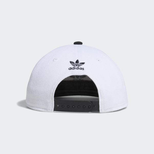 Adidas Originals Trèfle Chaîne Snapback Blanc Adidas