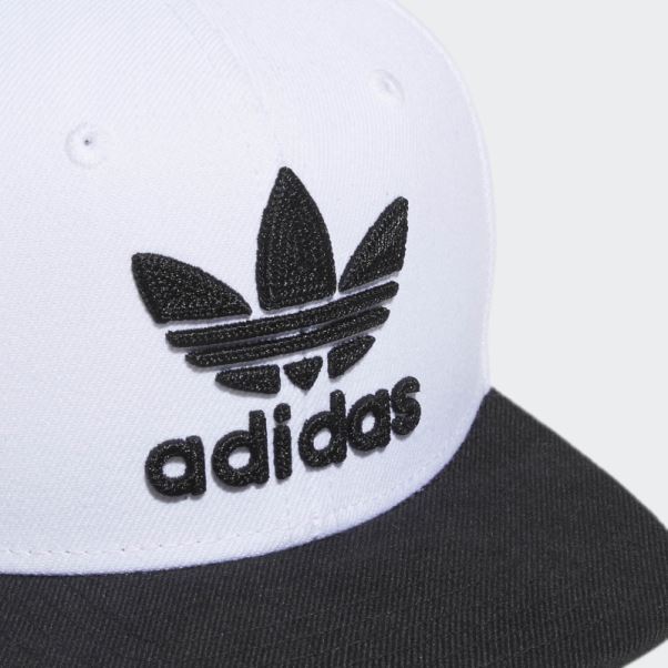 Adidas Originals Trèfle Chaîne Snapback Blanc Adidas