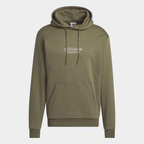 Adidas Olive 4.0 Strike Through Sweat à Capuche (non Genré)