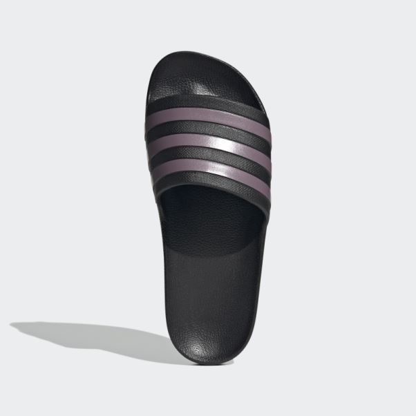 Adidas Adilette Aqua Slides Violet Mat Met