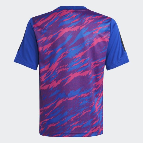 Adidas Maillot D'entrainement Pogba Bleu