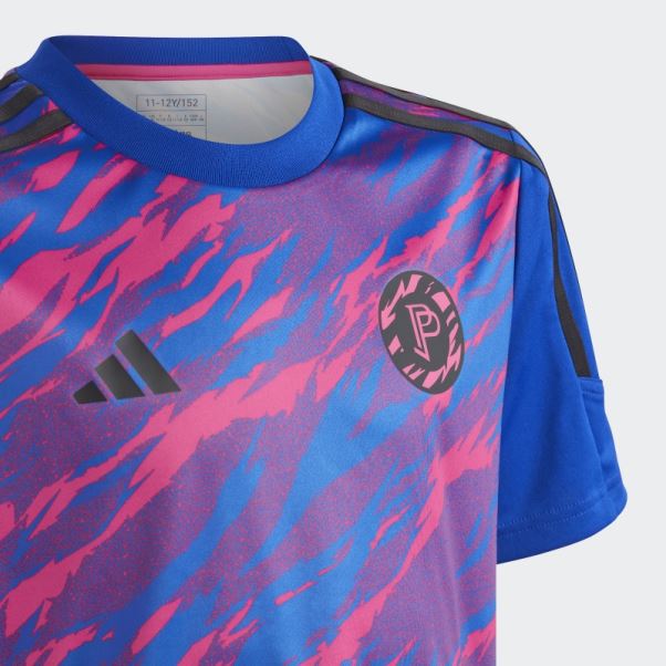 Adidas Maillot D'entrainement Pogba Bleu
