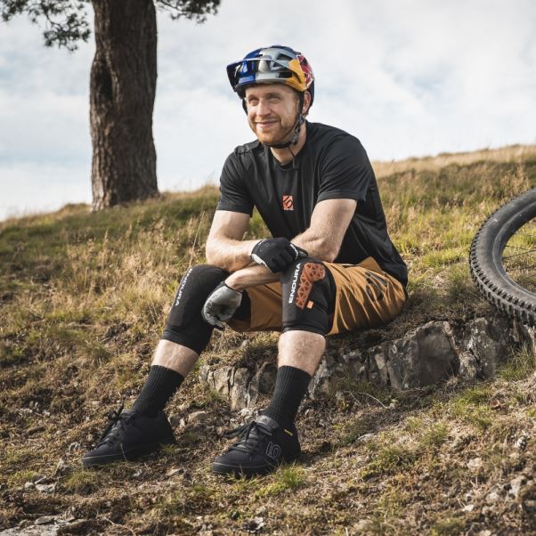 T-shirt Adidas Five Ten Bike Trailx Noir