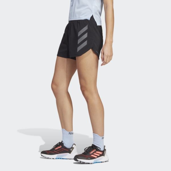 Adidas Terrex Agravic Trail Running Short Noir