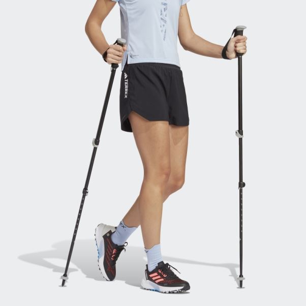 Adidas Terrex Agravic Trail Running Short Noir