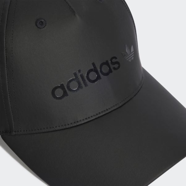 Adidas Casquette De Baseball En Satin Noir
