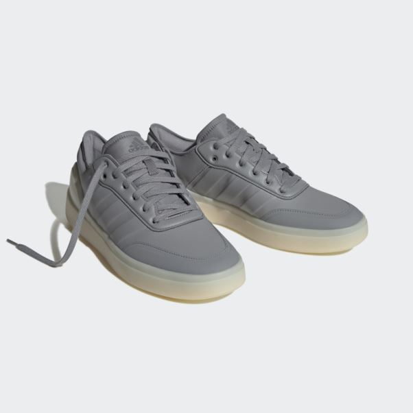 Chaussures Adidas Court Revival Grises