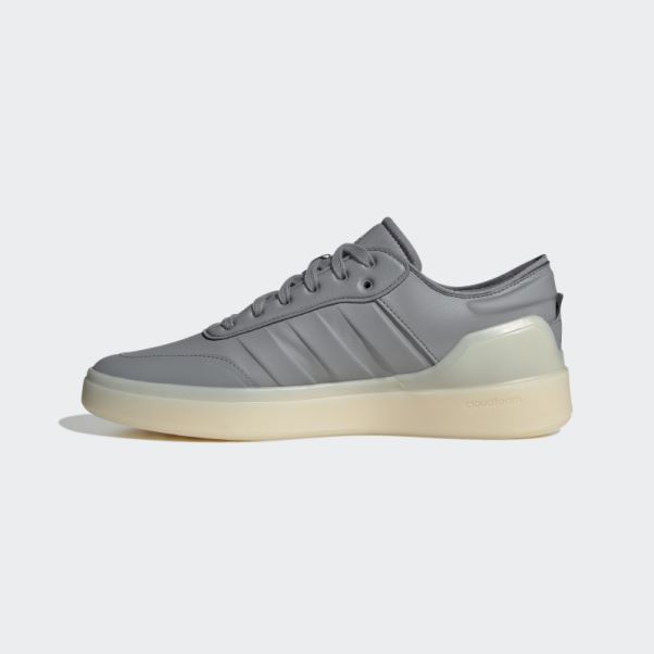 Chaussures Adidas Court Revival Grises