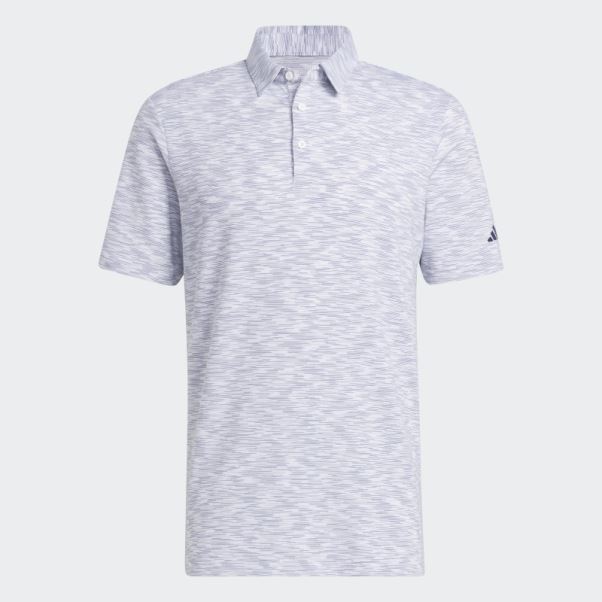 Polo De Golf Teinté Dans L'espace Blanc Adidas