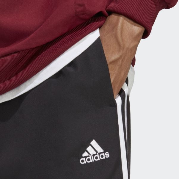 Survêtement Tissé 3 Bandes Adidas Rouge
