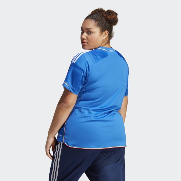 Maillot Domicile Adidas Italy 23 Bleu (grande Taille)