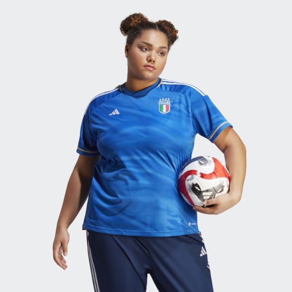 Maillot Domicile Adidas Italy 23 Bleu (grande Taille)
