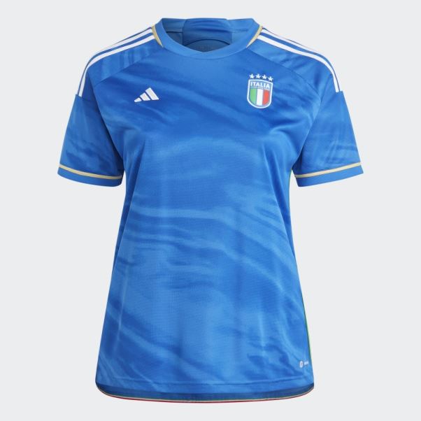 Maillot Domicile Adidas Italy 23 Bleu (grande Taille)