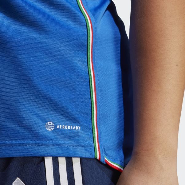 Maillot Domicile Adidas Italy 23 Bleu (grande Taille)