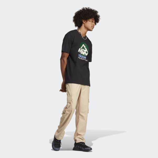 Adidas Aventure Montagne Avant Tee Noir Chaud