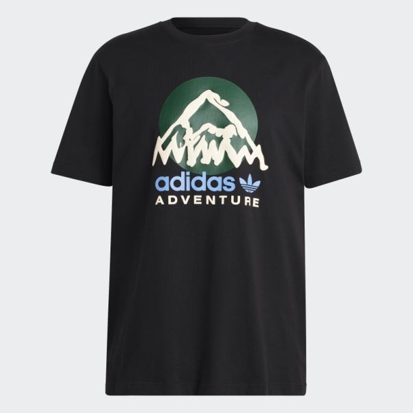 Adidas Aventure Montagne Avant Tee Noir Chaud