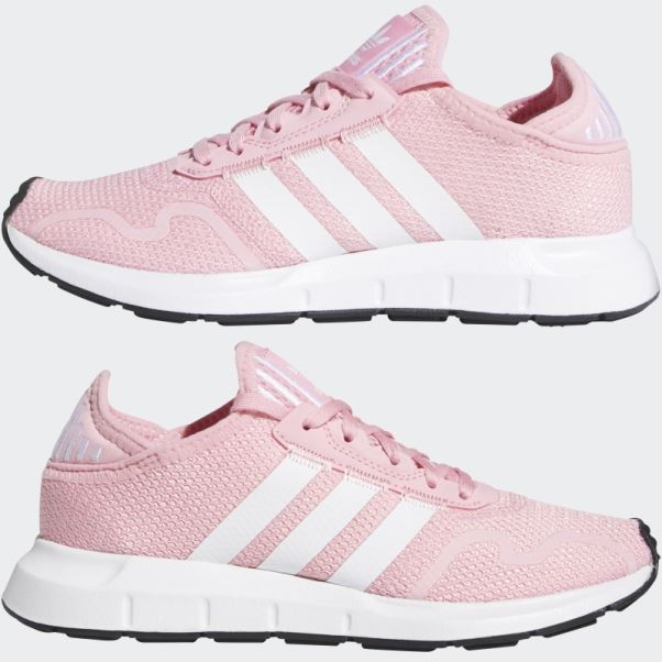 Chaussure Adidas Swift Run X Rose Clair