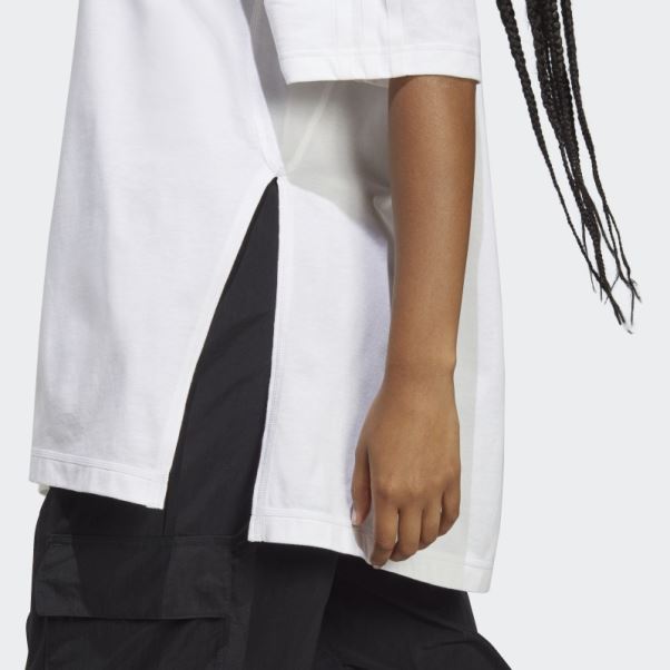 T-shirt Oversize Adidas Dance Blanc