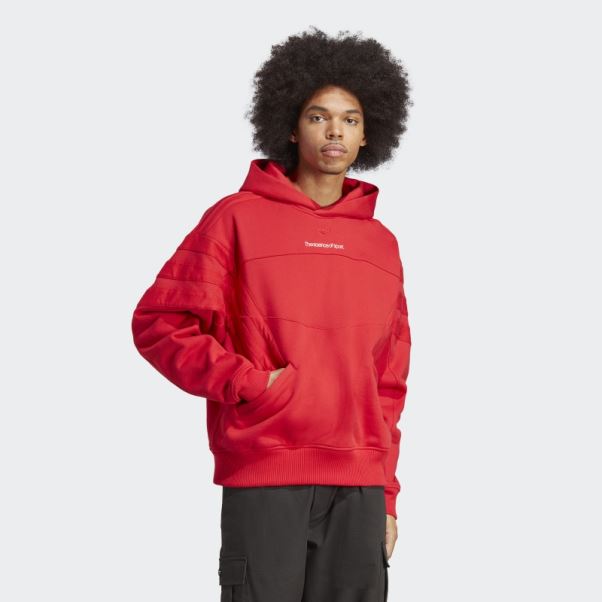 Sweat à Capuche Adidas San Diego écarlate