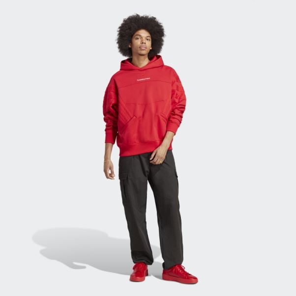 Sweat à Capuche Adidas San Diego écarlate