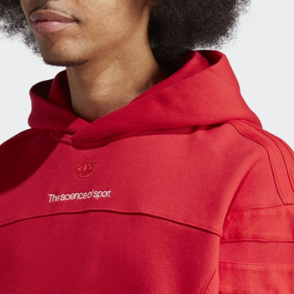Sweat à Capuche Adidas San Diego écarlate