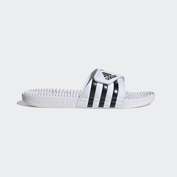 Claquettes Adissage Blanc Adidas