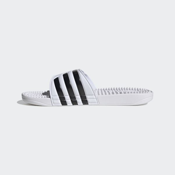 Claquettes Adissage Blanc Adidas