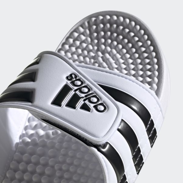 Claquettes Adissage Blanc Adidas