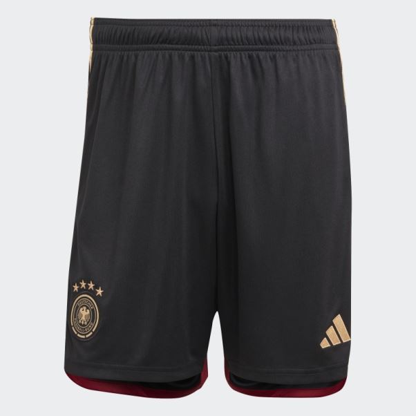 Short Adidas Allemagne 22 Extérieur Noir