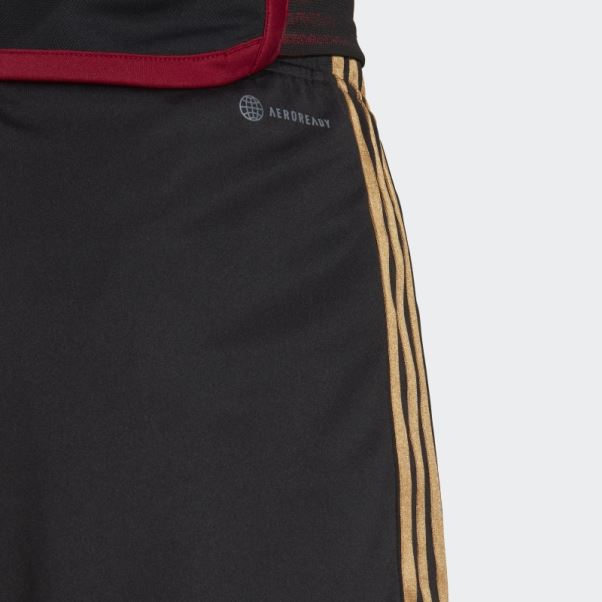 Short Adidas Allemagne 22 Extérieur Noir