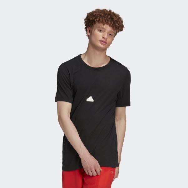 Tee Shirt Adidas Noir