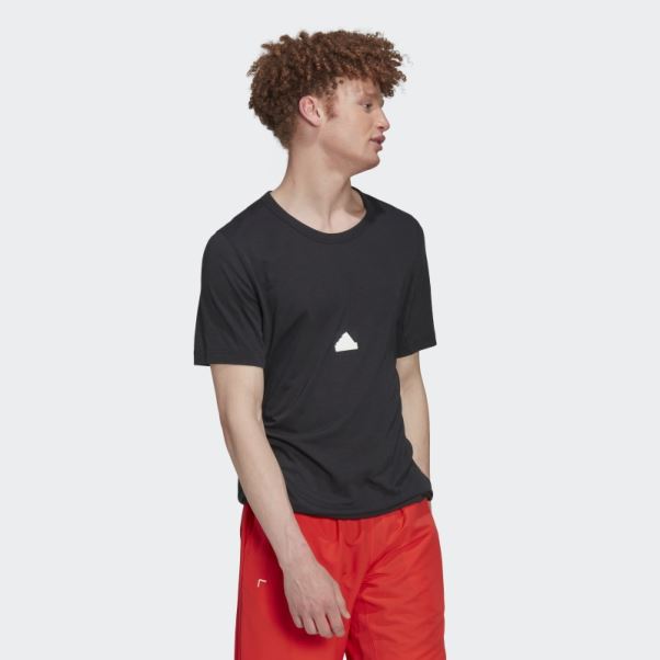 T-shirt Adidas élégant Noir