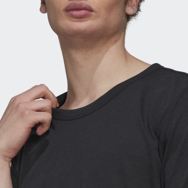 T-shirt Adidas élégant Noir