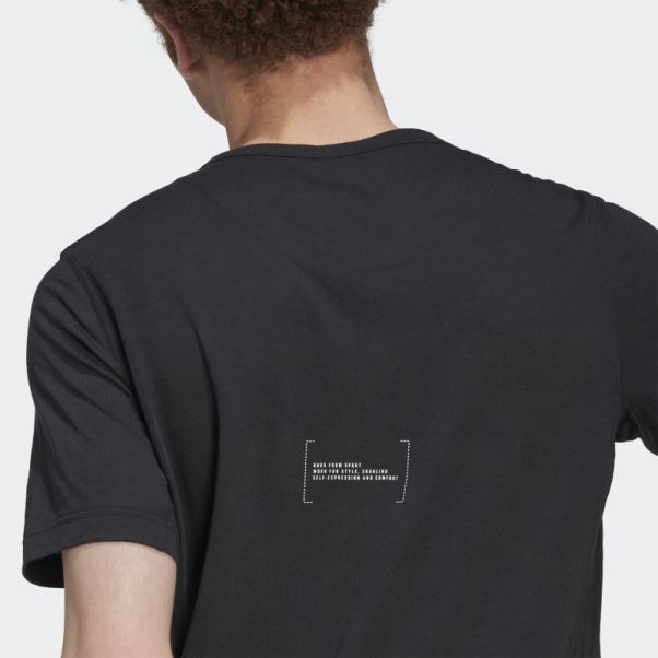 T-shirt Adidas élégant Noir
