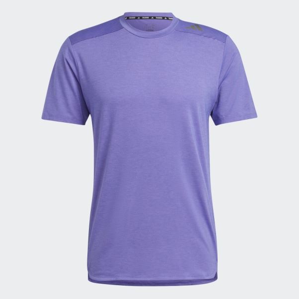 Conçu Pour L'entraînement Aeroready Hiit T-shirt D'entraînement Color-shift Violet Rush Adidas