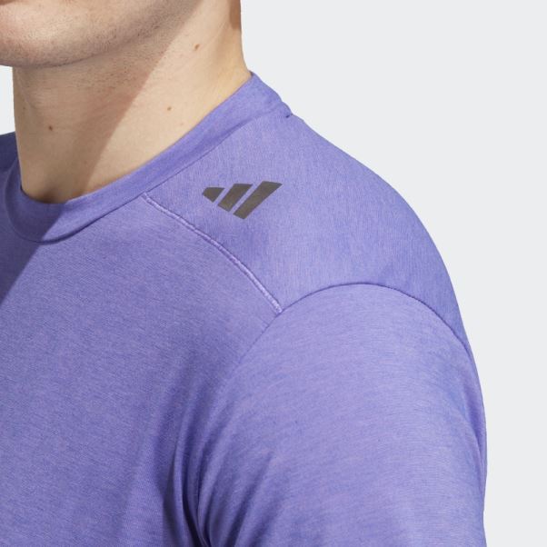 Conçu Pour L'entraînement Aeroready Hiit T-shirt D'entraînement Color-shift Violet Rush Adidas