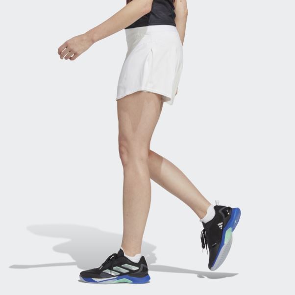 Jupe De Match De Tennis Adidas Blanc