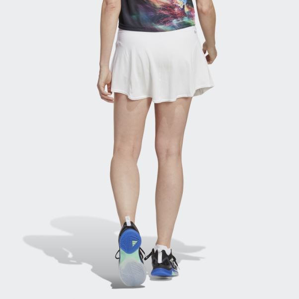 Jupe De Match De Tennis Adidas Blanc
