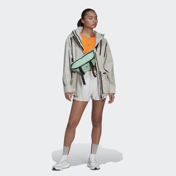 Short De Course Adidas By Stella Mccartney Truepace Blanc Mode