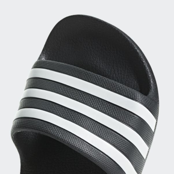 Claquettes Adidas Adilette Aqua Noires