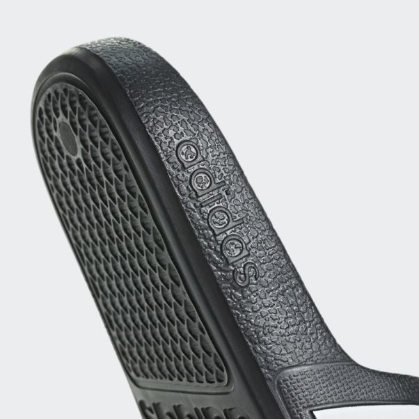 Claquettes Adidas Adilette Aqua Noires