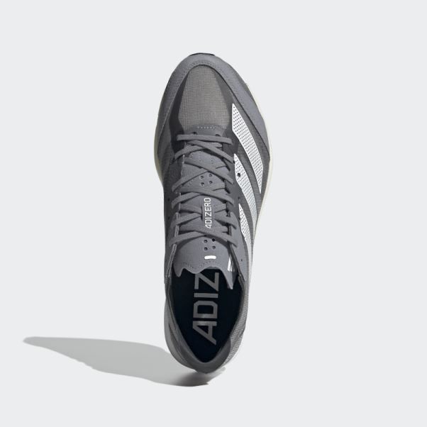 Chaussures Adidas Adizero Adios 7 Grises