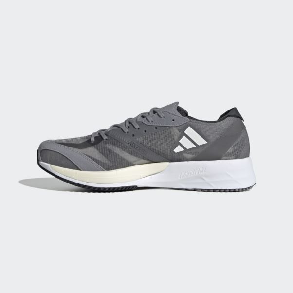 Chaussures Adidas Adizero Adios 7 Grises