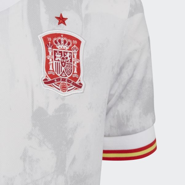 Maillot Extérieur Espagne Blanc Adidas