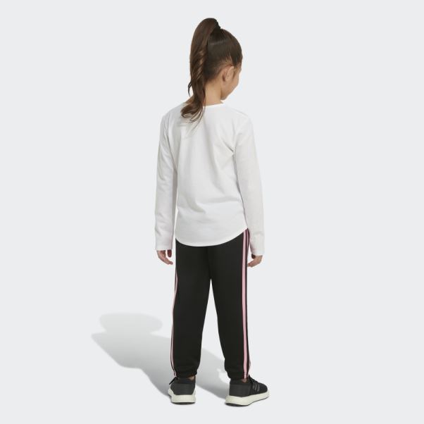 T-shirt Manches Longues Col Rond 23 Adidas Blanc